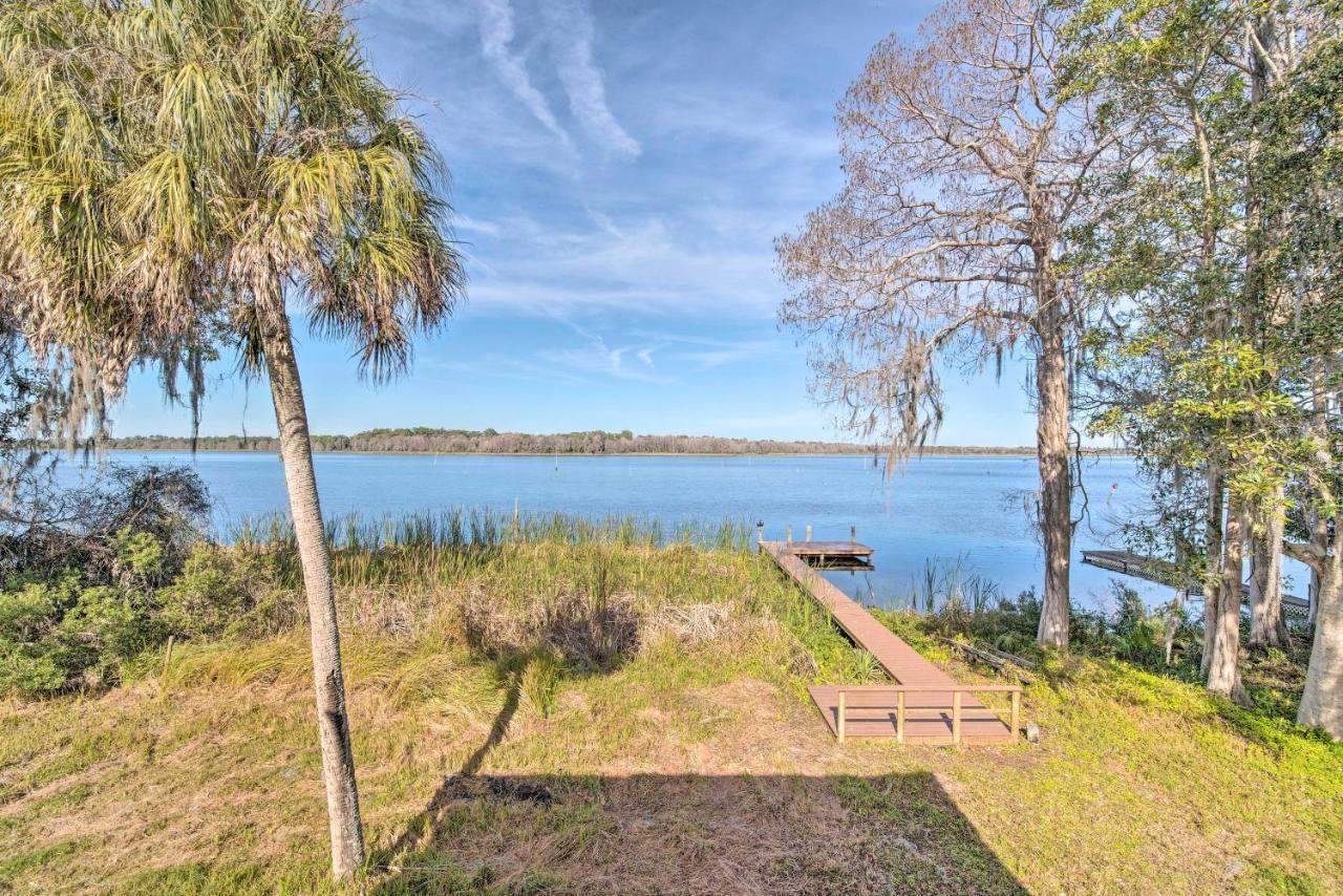 Lakefront Crystal River Home With Private Dock! Bagian luar foto